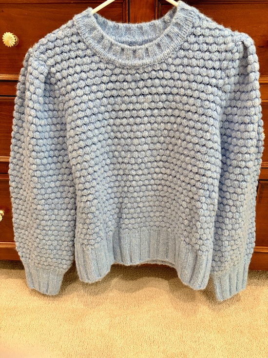 Vineyard Vines Sweaters - Vineyard Vines periwinkle Bubble Knit Crewneck Sweater